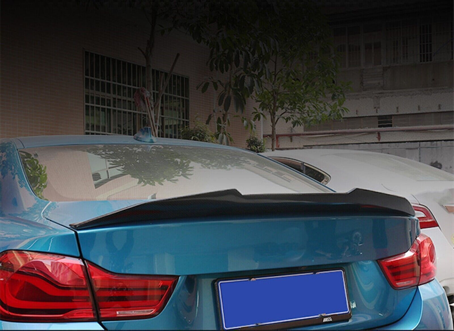 Rear Trunk Spoiler Lip Wing fits BMW F32 435i M Sport 2014-2020 Gloss Black