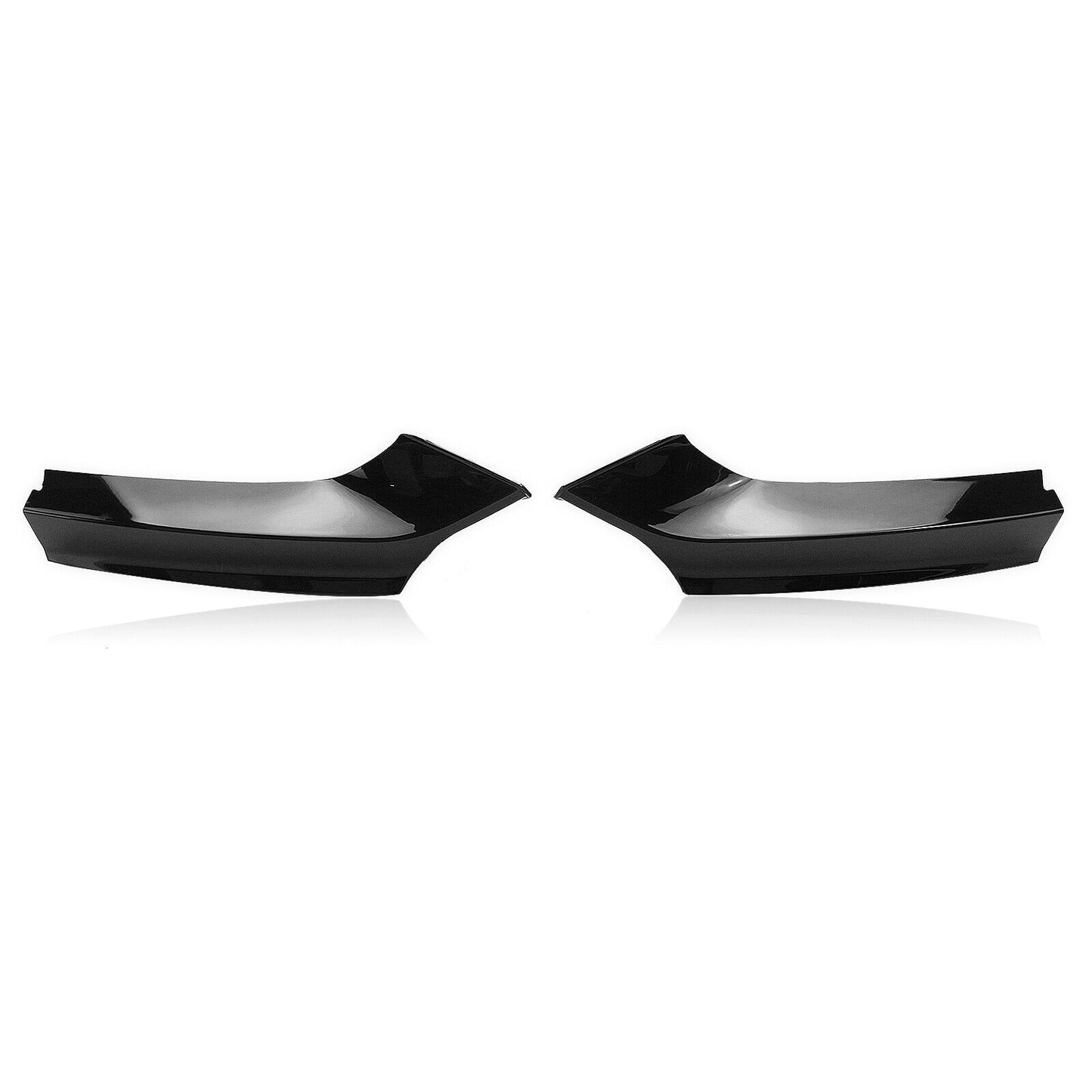 Gloss Black Front Bumper Spoiler Lip fits 2014-2021 BMW F22 F23 M235i M240i M