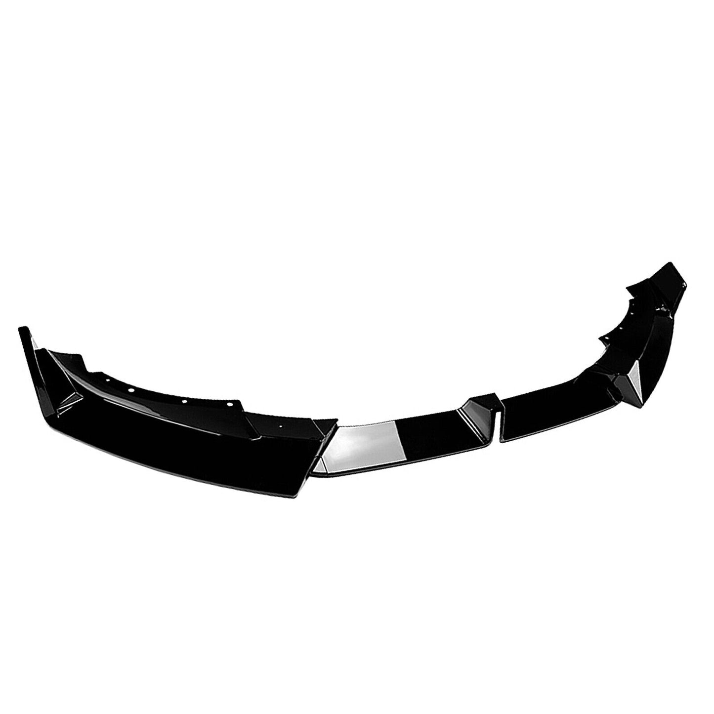 3pcs Vivid Black Front Spoiler Lip Splitter Bodykit fits BMW X6 G06 M Sport 23-24