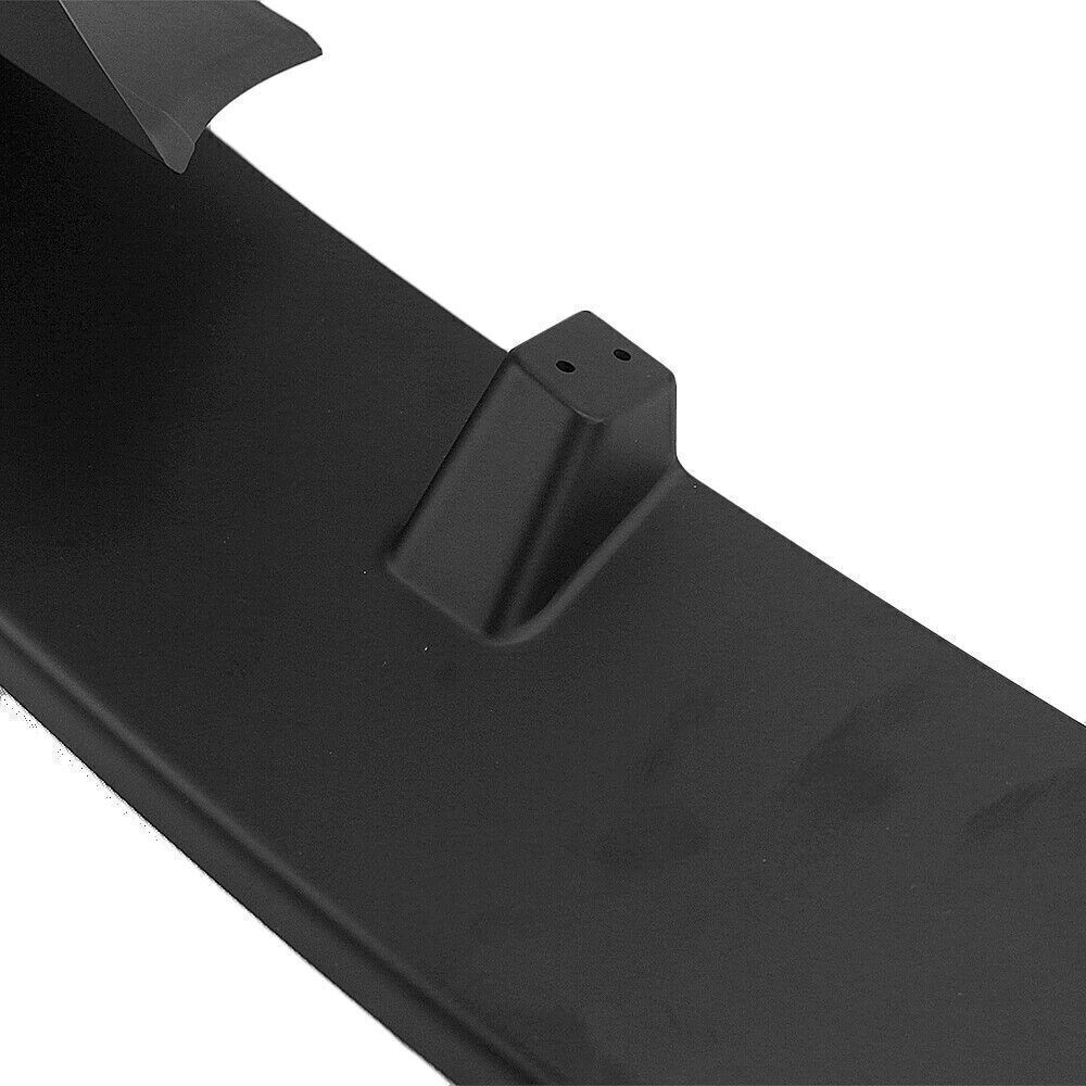 Matte Black Front Bumper Spoiler Lip fits 2012-2018 BMW F30 3 Series M Style