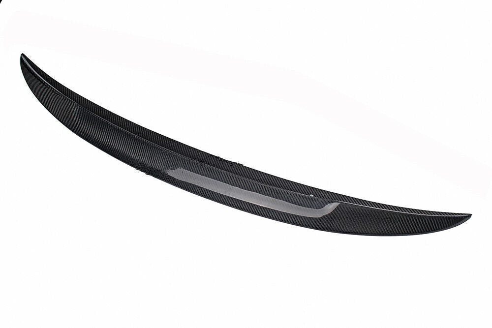 P Style Rear Spoiler Wing Lip fits 2005-2012 2006 BMW E92 M3 Coupe Carbon Fiber