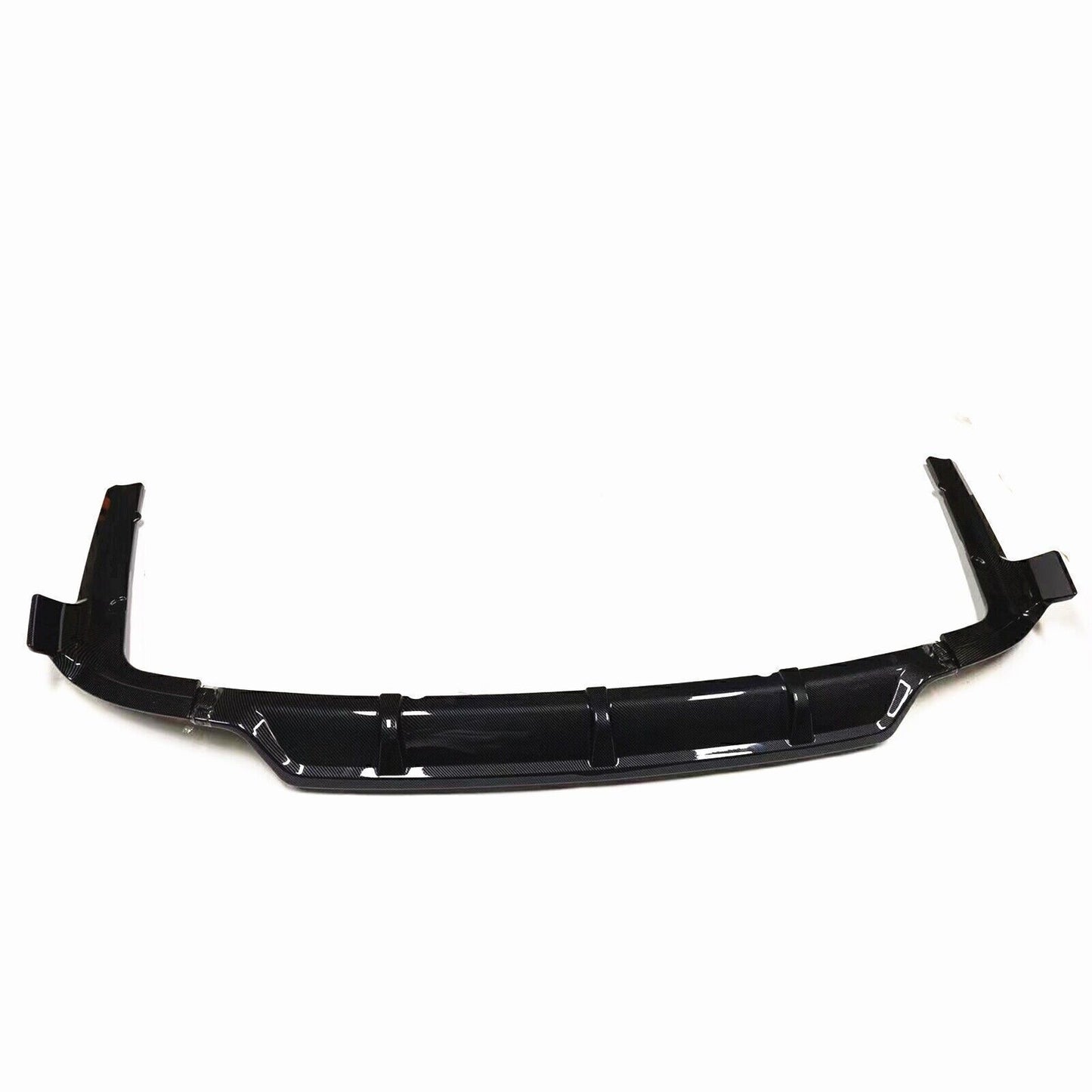 Carbon Fiber Look Rear Bumper Diffuser Kit fits BMW G07 X7 M-Sport 2019-2024 BLK