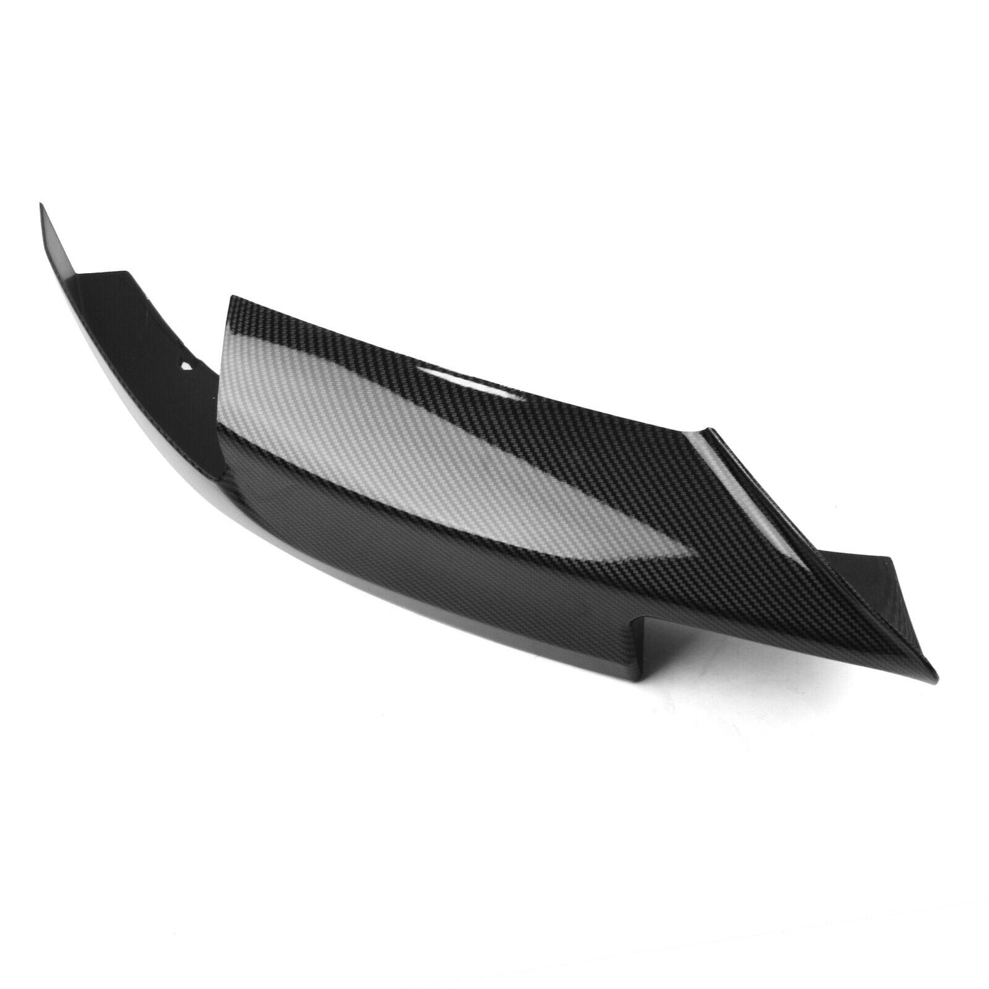 Carbon Fiber Look Front Bumper Spoiler Lip Kit fits BMW 5 Series F10 M5 2012-2016