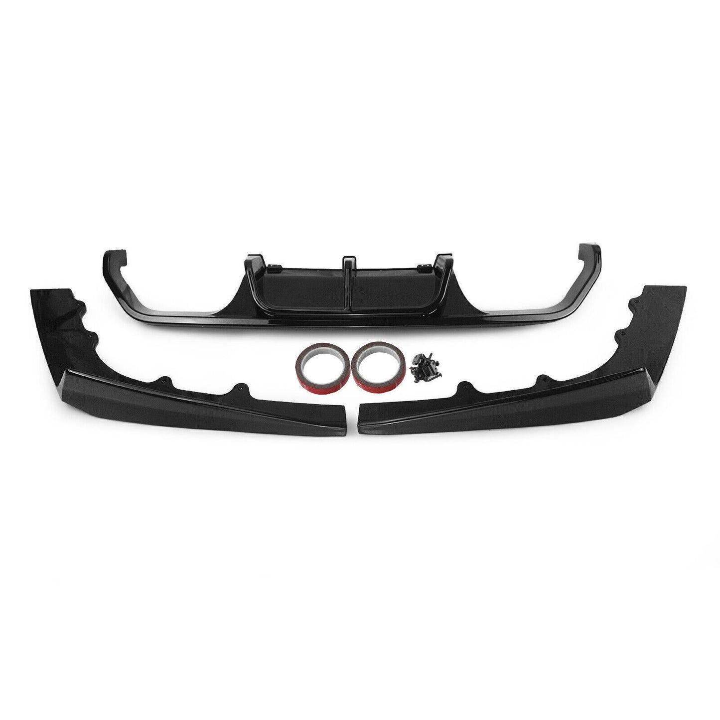 3pcs Rear Bumper Lip Diffuser fits 2015-2020 2016 BMW F80 M3 F82 F83 M4