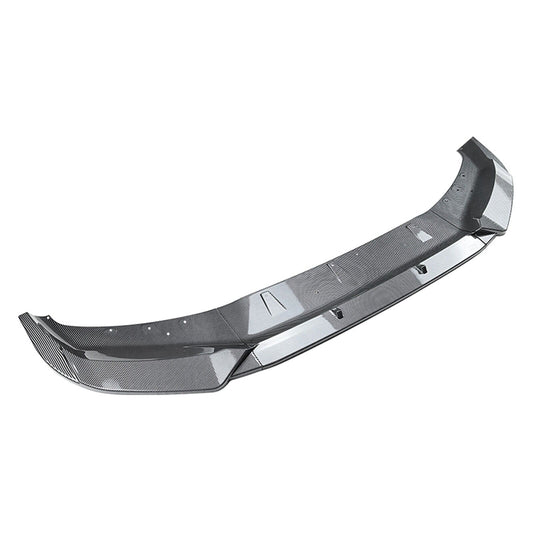 Carbon Look Front Bumper Spoiler Lip Splitter fits BMW X1 U11 U12 M Sport 2023-24