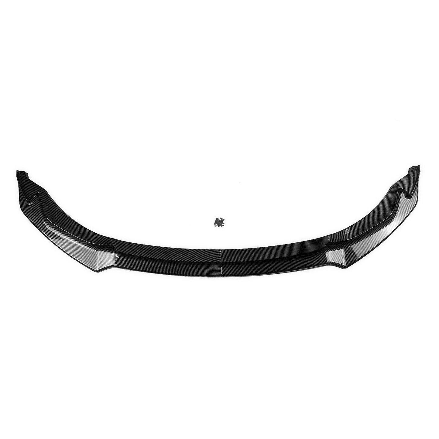 Front Bumper Spoiler Lip Black Carbon Fiber Look fits 15-20 BMW F80 M3 F82 F83 M4