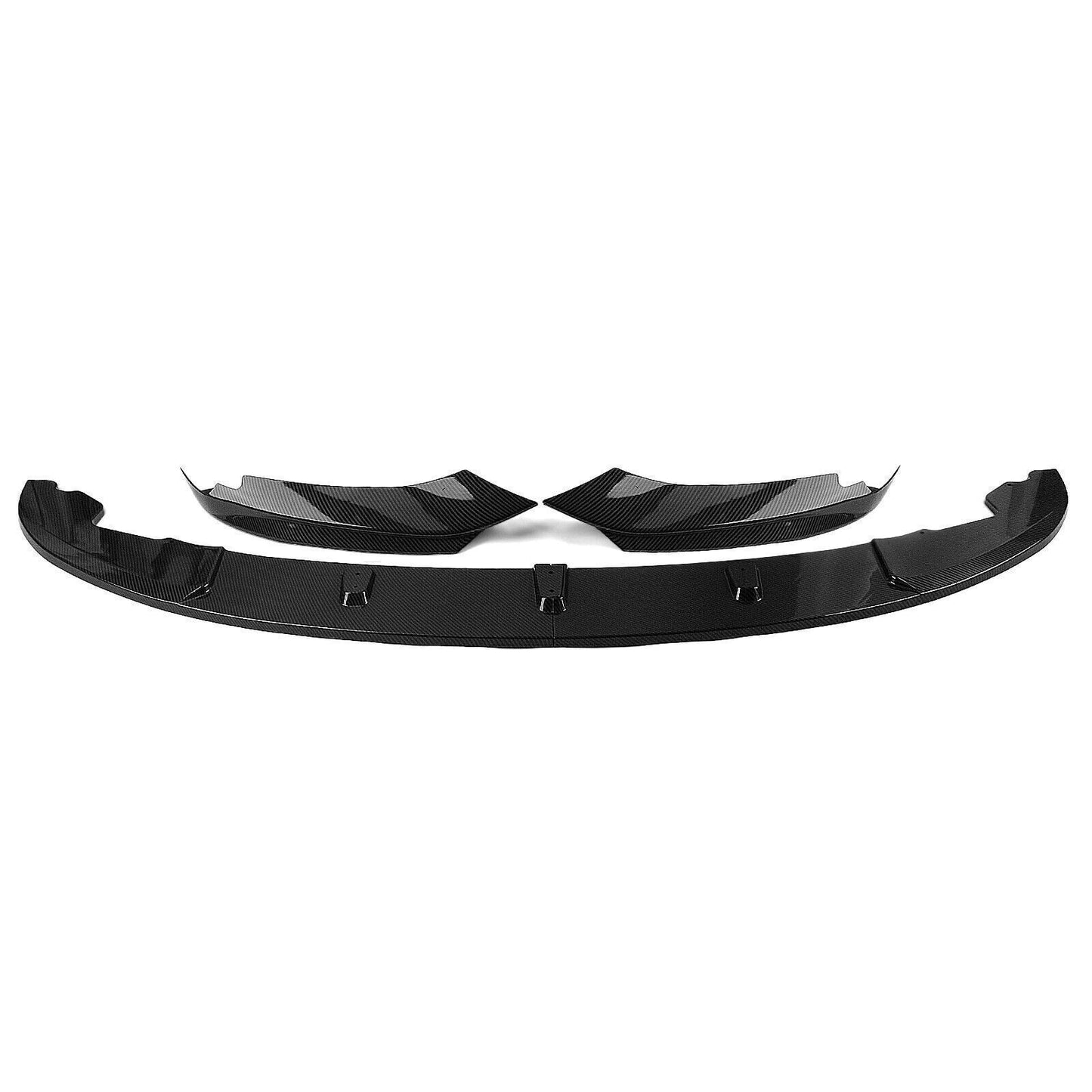 Black Carbon Fibe Front Spoiler Lip fits 2014-2020 BMW F32 F33 F36 4 Series M