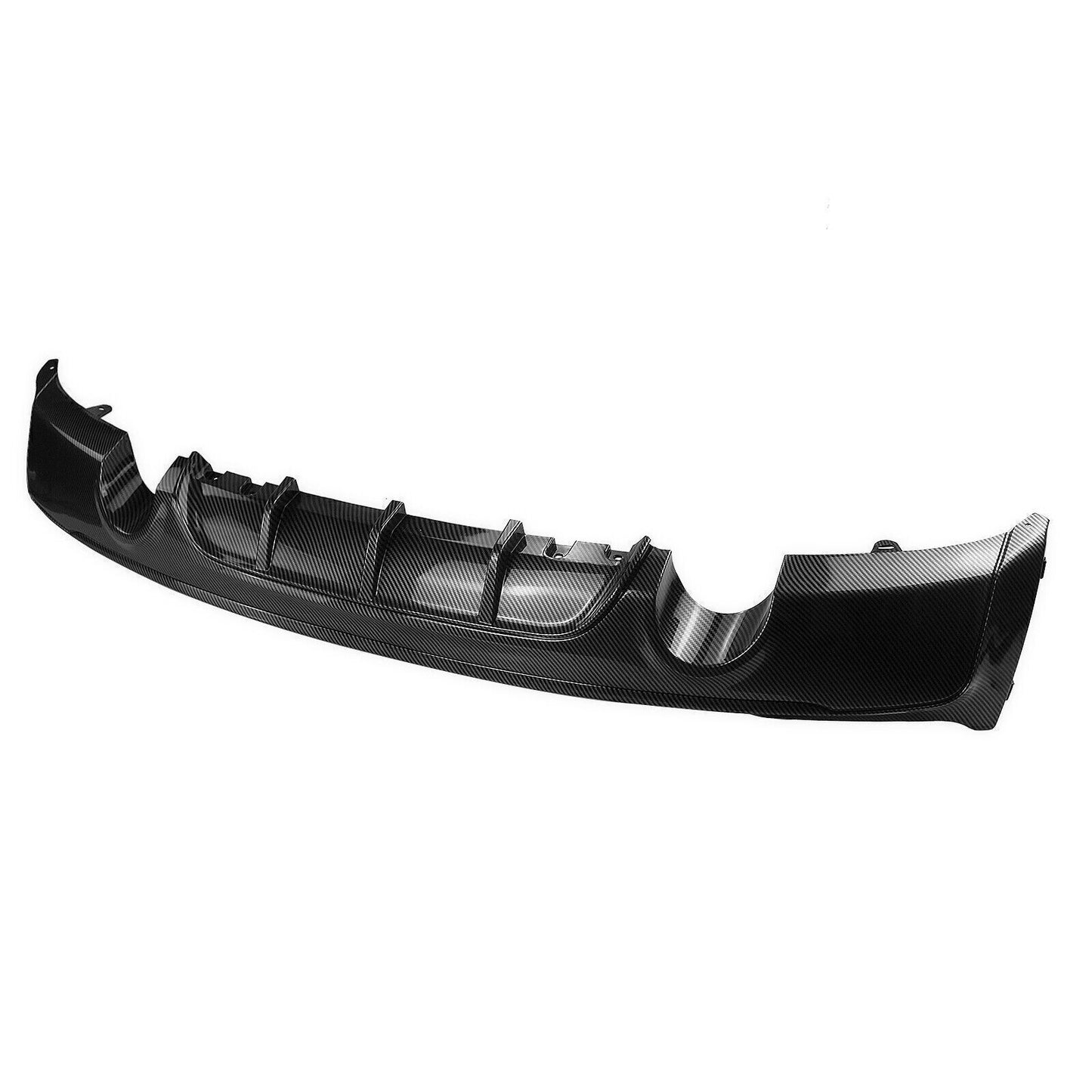 Carbon Fiber Look Rear Bumper Diffuser Lip fits 2014-2021 BMW 2 Series