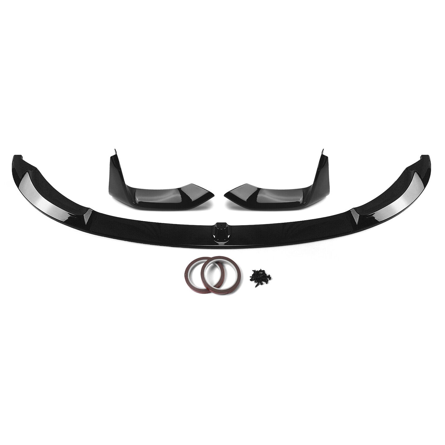 1Set Front Spoiler Side Air Vent Trim fits BMW F80 M3 F83 F82 M4 2015-2020 Black