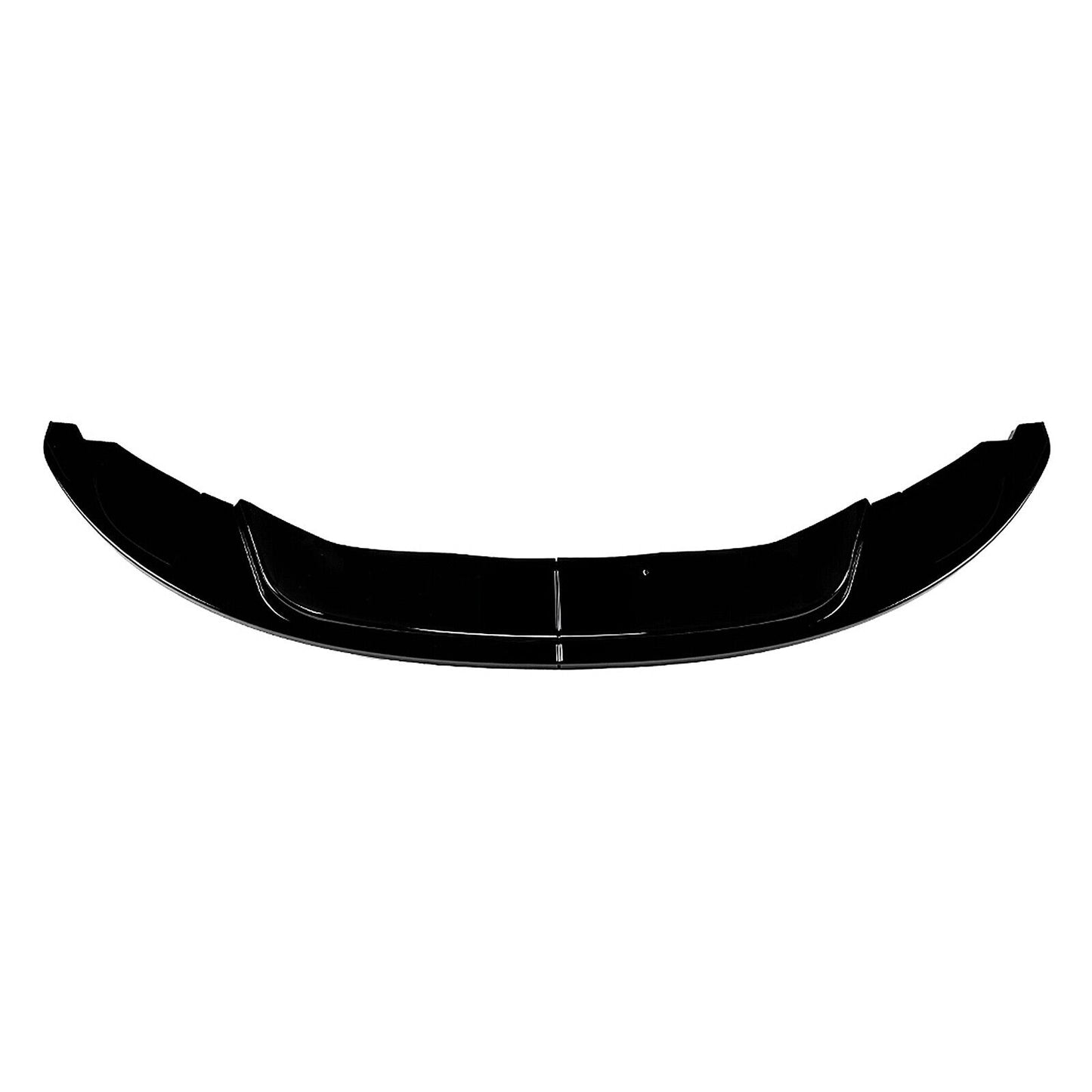 Gloss Black Front Bumper Spoiler Lip fits BMW 1 Series E81 E82 E87 E88 1M 04-13