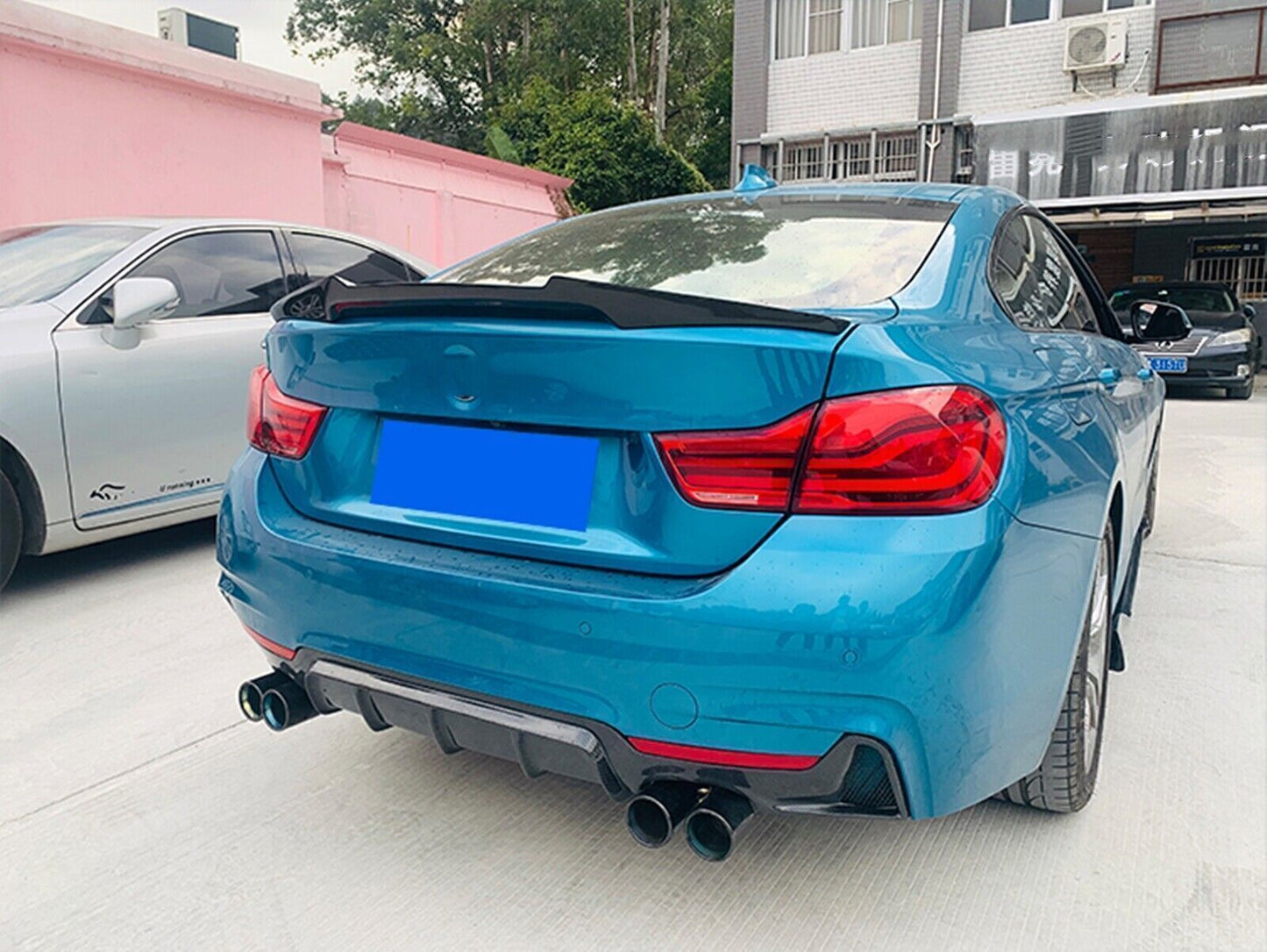 Rear Trunk Spoiler Lip Wing fits BMW 4 Series F36 2014-19 Gran Coupe CB Look