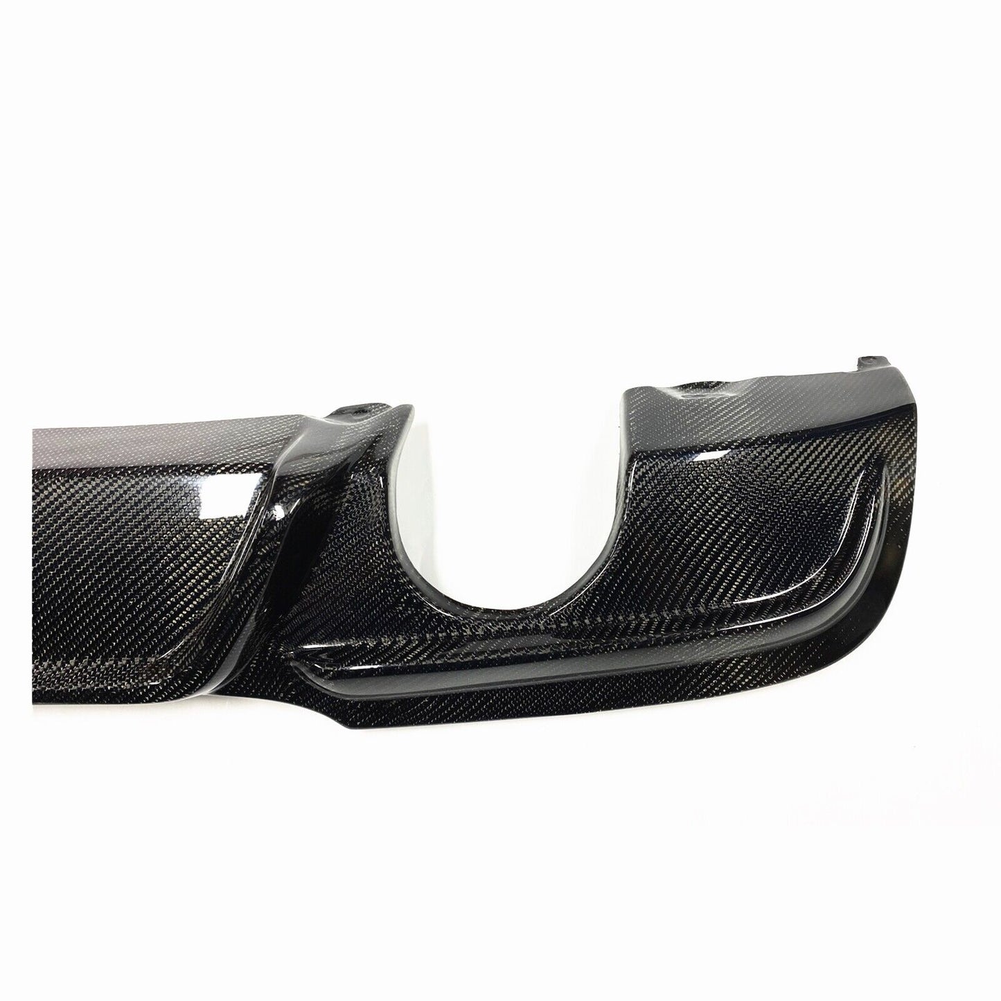 fits BMW E90 325i 335i M-Sport 2009-2012 Carbon Fiber Rear Bumper Diffuser Lip