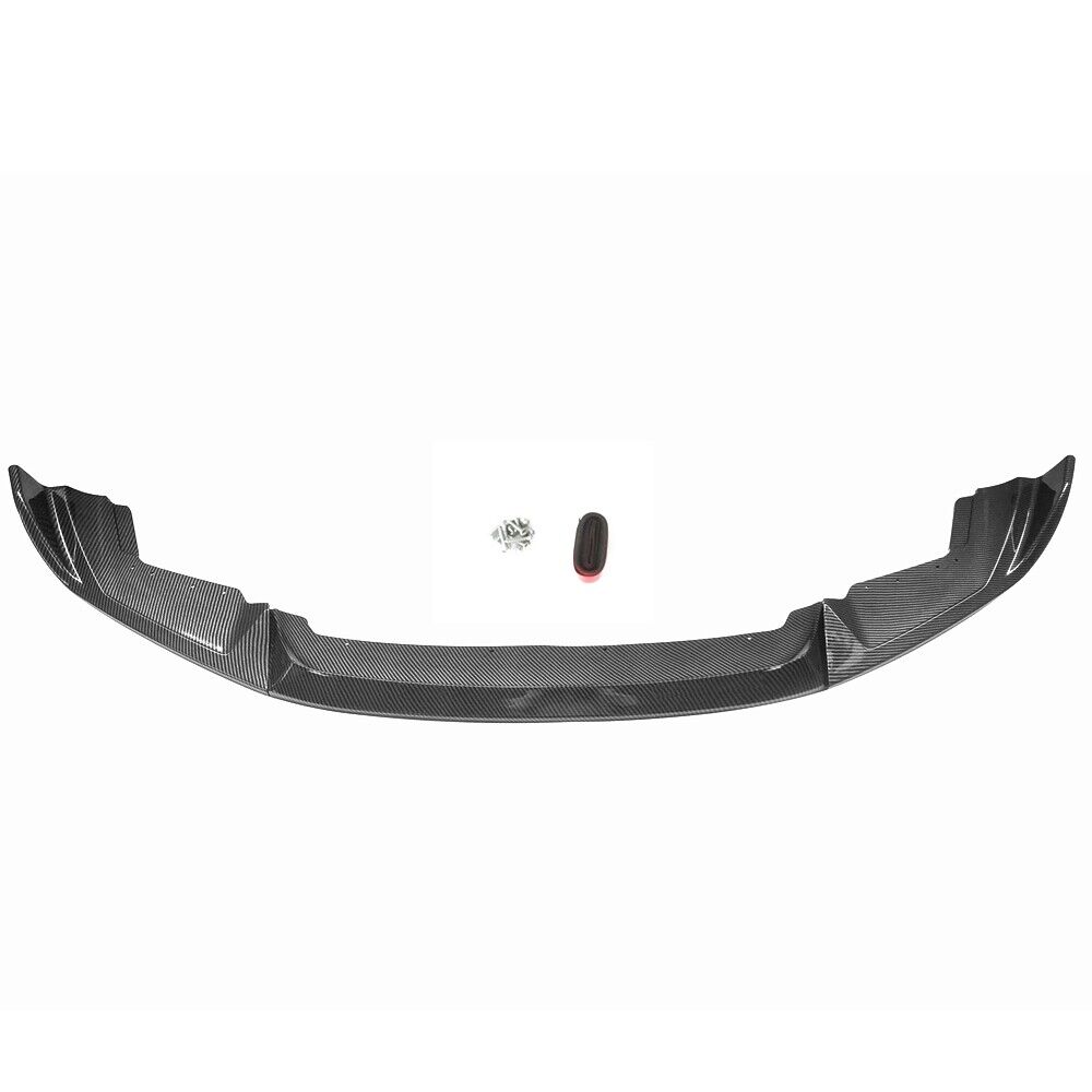 Carbon Fiber Look Front Bumper Splitter Lip fits BMW F87 M2 Competition 19 20 21