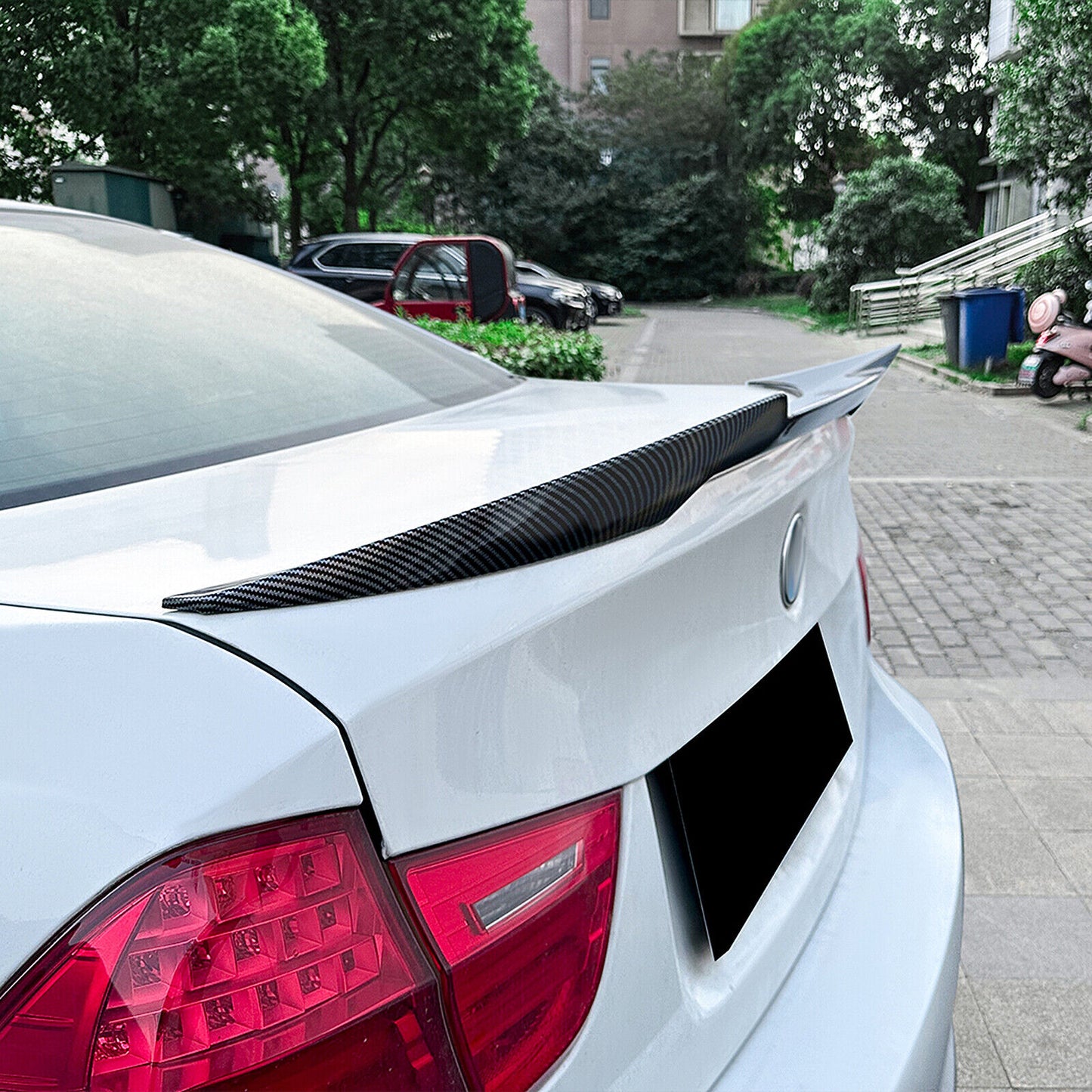 Rear Spoiler Lip Wing Rood Lid fits BMW 3 Series E90 2005-2012 CB Style