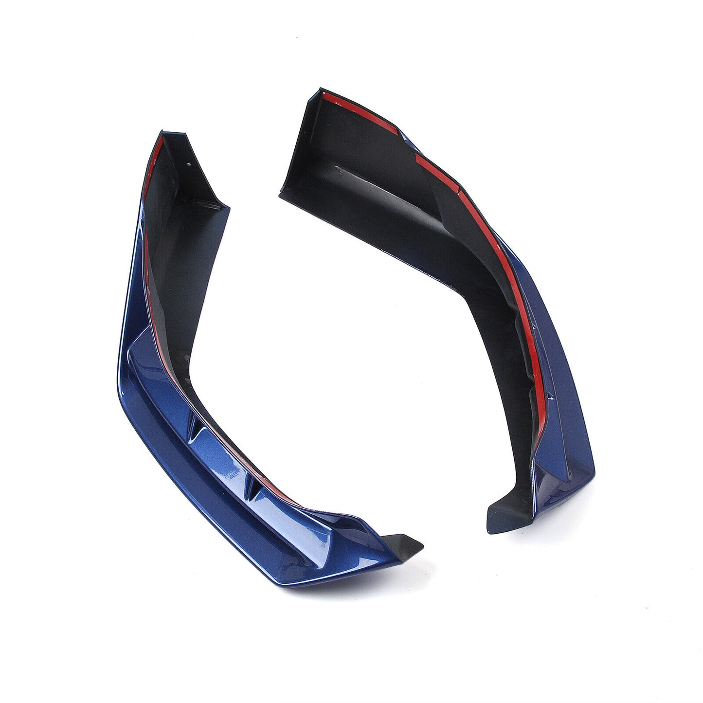 Front Bumper Spoiler Lip Kit Blue fits BMW G20 LCI Sport 2023-2024 AKASAKA