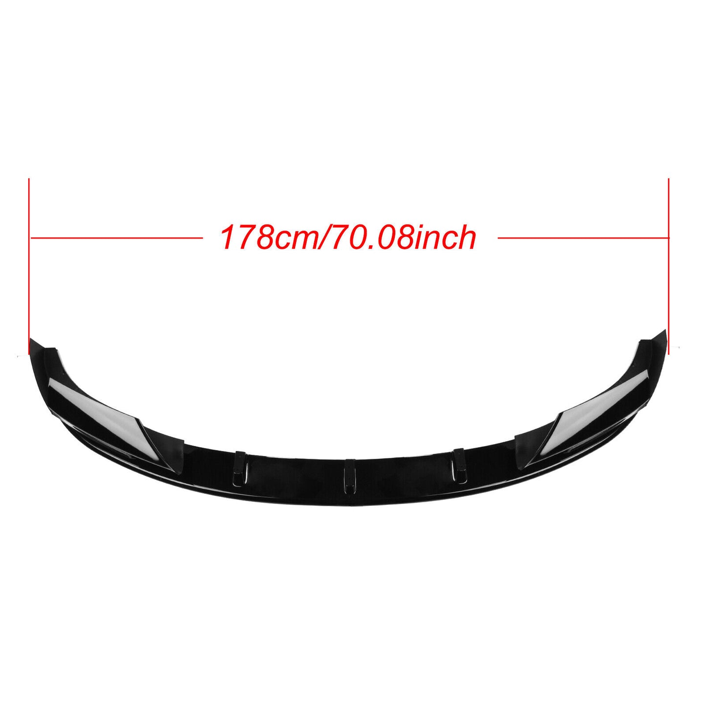 Front Bumper Spoiler Lip Kit Side Splitter fits BMW 5 Series F10 M5 2012-2016 13