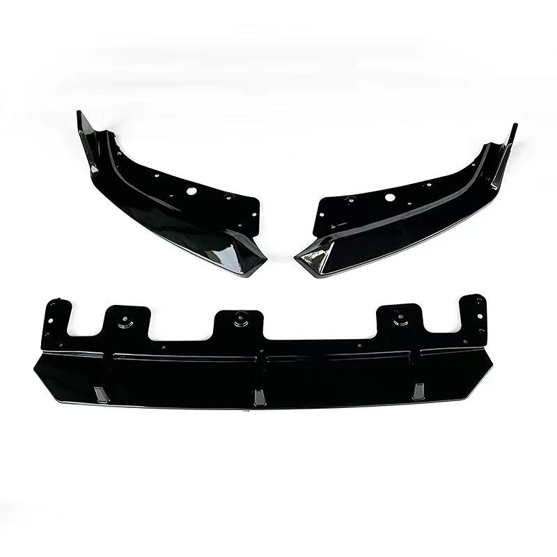 3pcs Front Bumper Spoiler Lip Splitter fits BMW X1 2023-2024 NEW Gloss Black