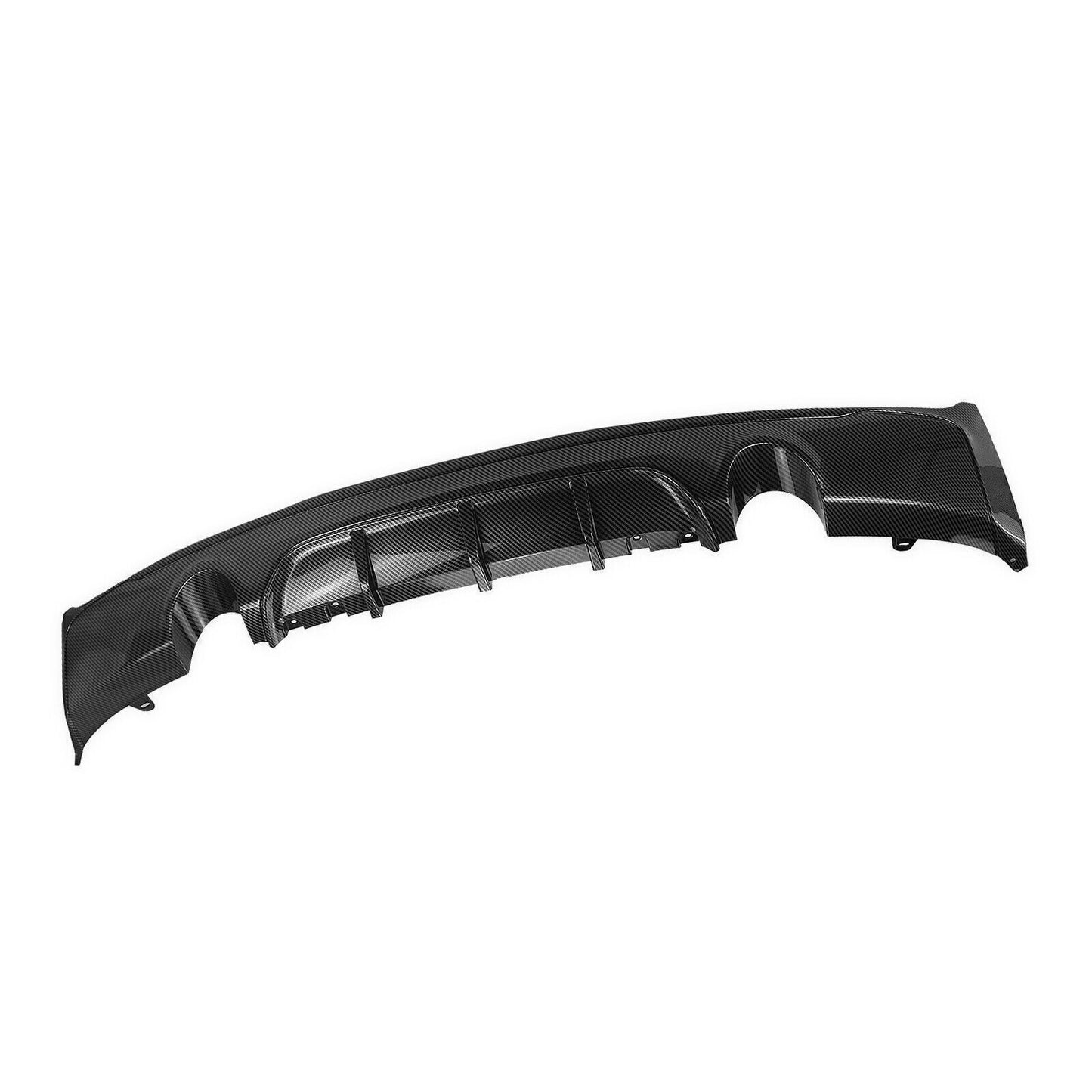 Carbon Fiber Look Rear Bumper Diffuser Lip fits 2014-2021 BMW 2 Series