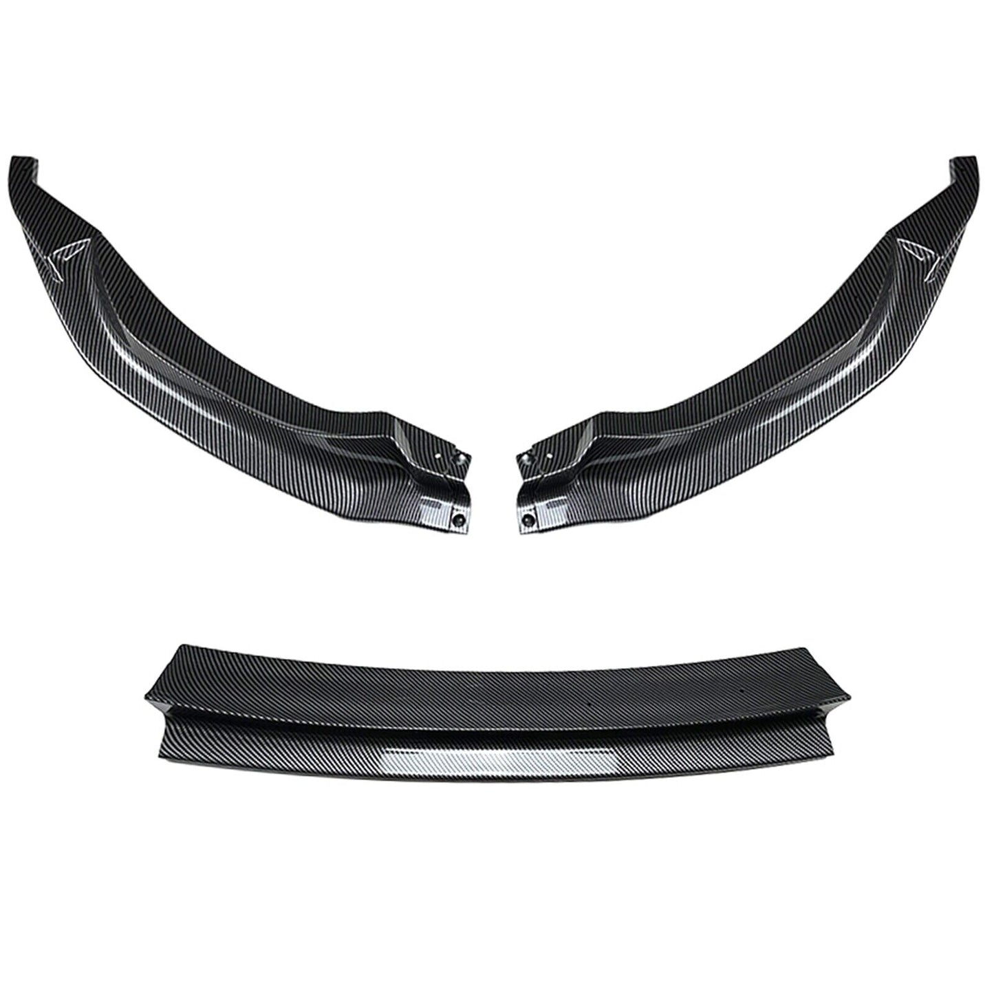 Carbon Fiber Look Front Spoiler Lip Splitter fits BMW F80 M3 M82 F83 M4 15-20