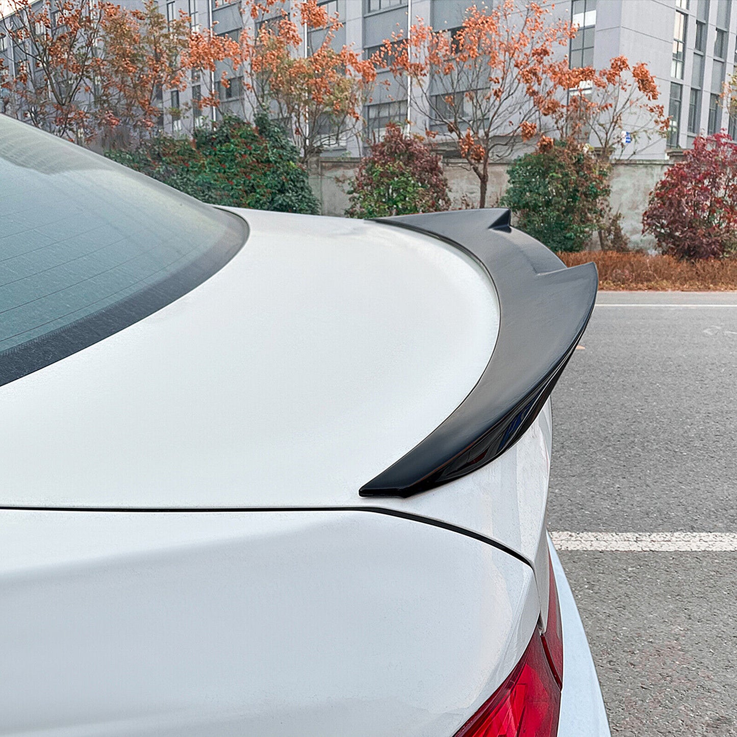 Rear Trunk Spoiler Lip Wing fits BMW 3 Series E90 M3 2005-2012 Gloss Black