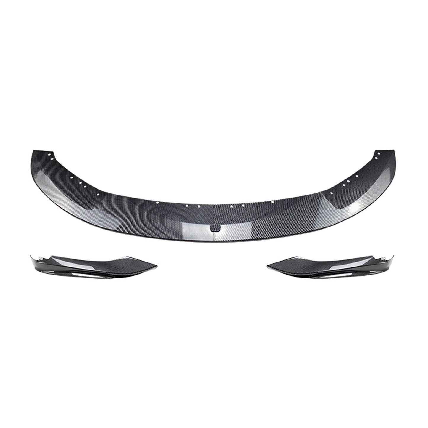 Carbon Look Front Spoiler Lip Side Splitter fits BMW F32 F33 F36 2014-20 M Sport