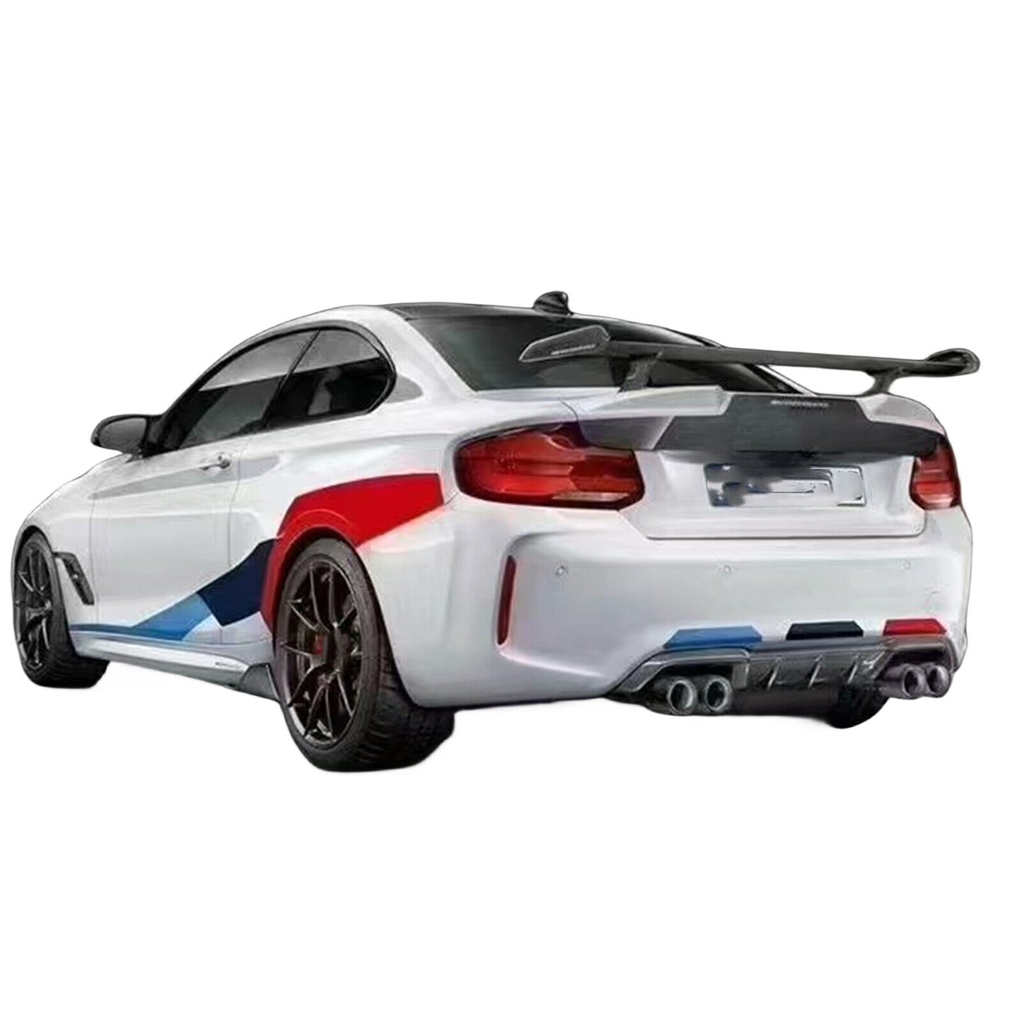 Rear Trunk Spoiler Lip Wing Bodykit fits BMW E92 Coupe 328i 335i M3 Carbon Fiber