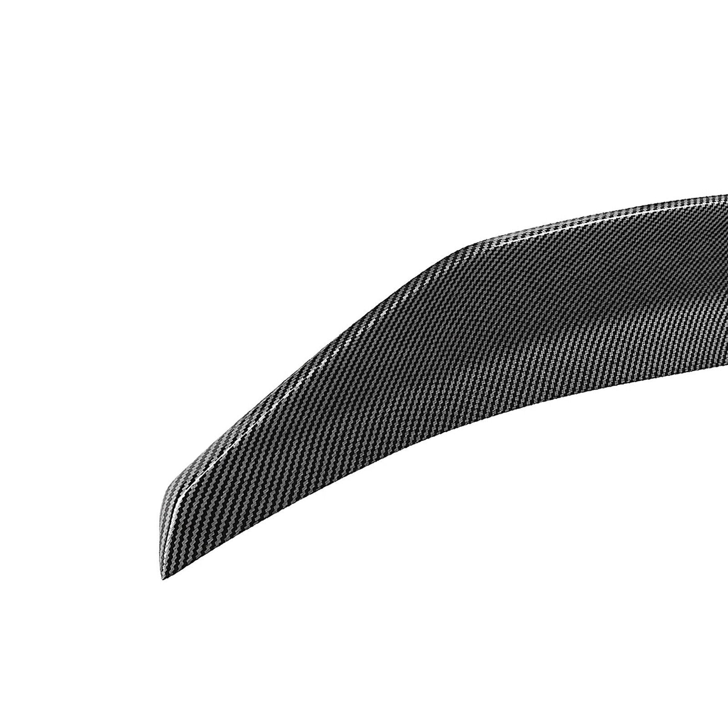 Carbon Fiber Look Rear Trunk Spoiler Lip Wing fits BMW i5 G60 2024+ 525i 530i M60