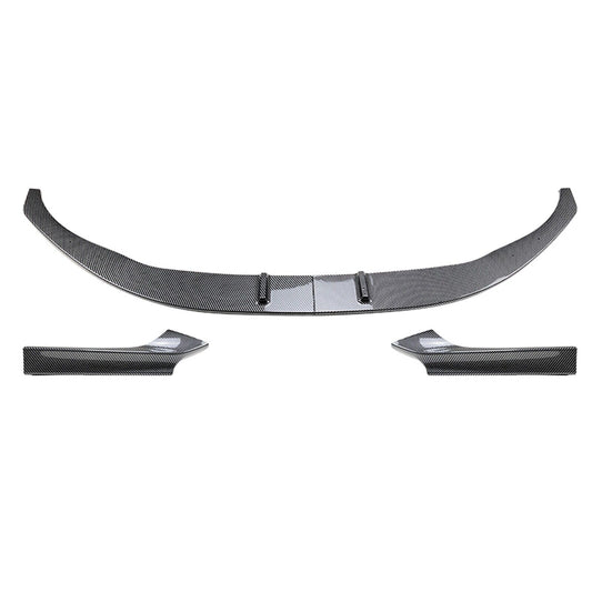 Carbon Look Front Bumper Spoiler Lip Side Cover fits BMW F22 F23 M Sport 2014-21