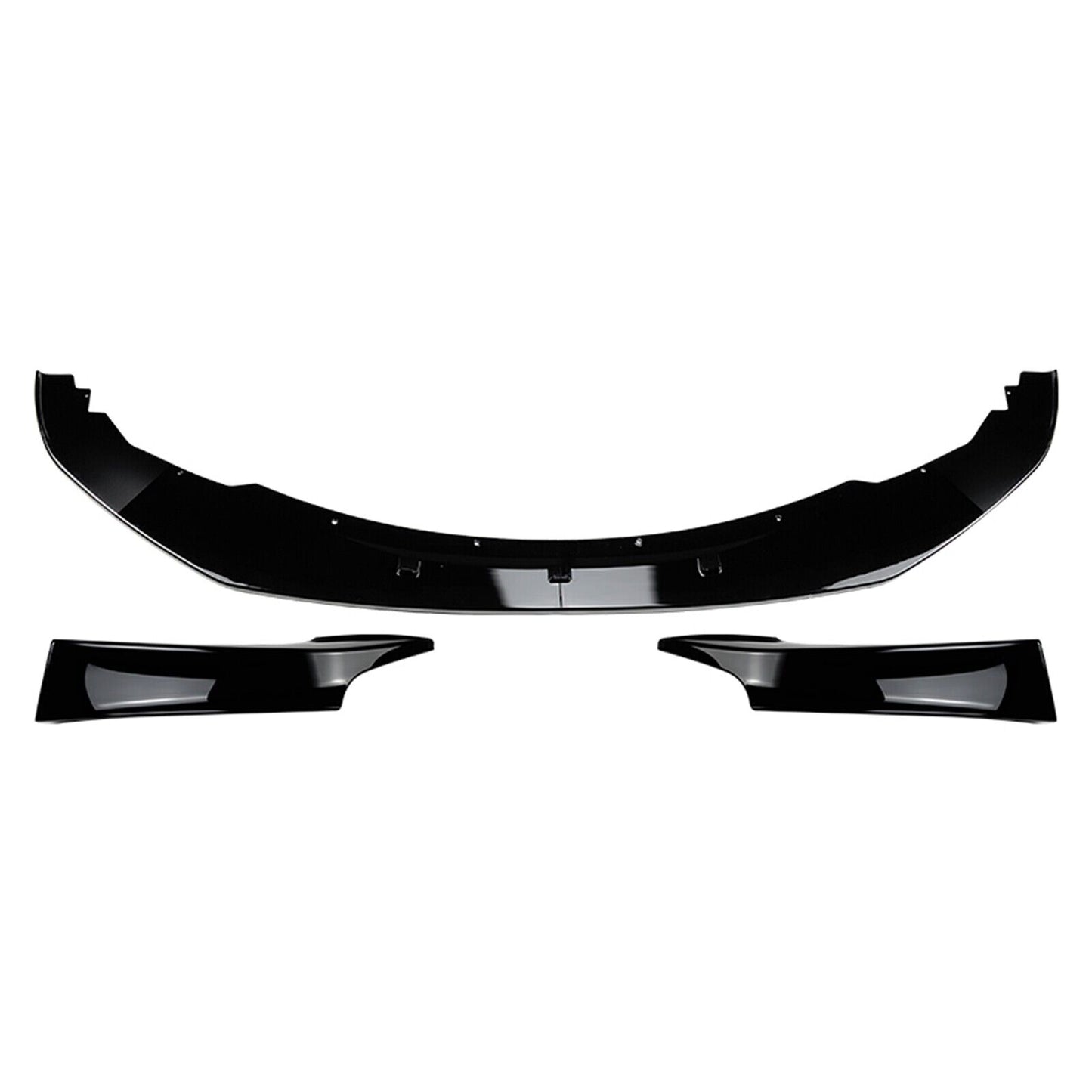 Black Front Bumper Spoiler Lip Side Cover fits BMW F20 F21 2011-2015 M Sport