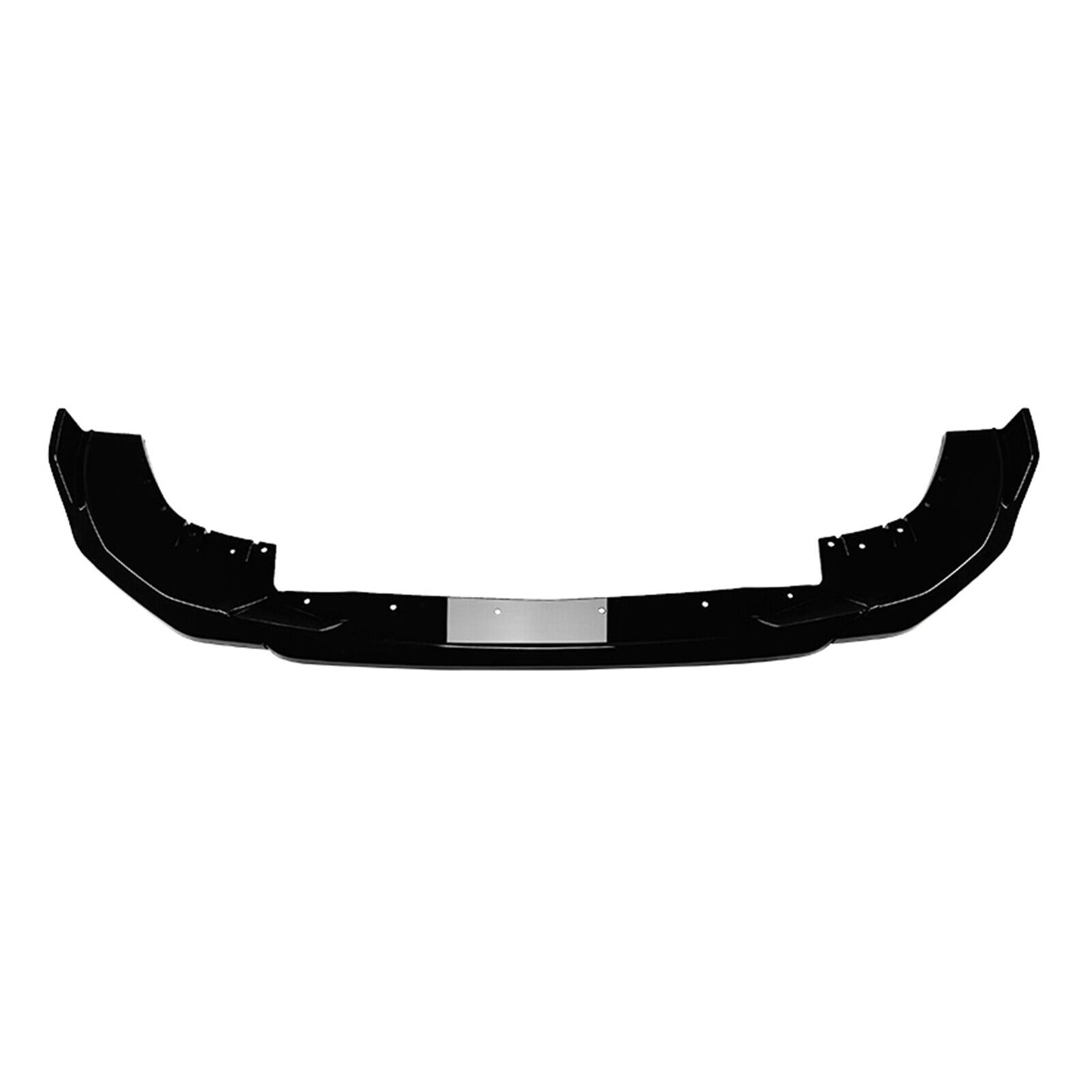 Front Bumper Spoiler Lip fits BMW 2 Series G42 M Sport 2022-2024 Gloss Black