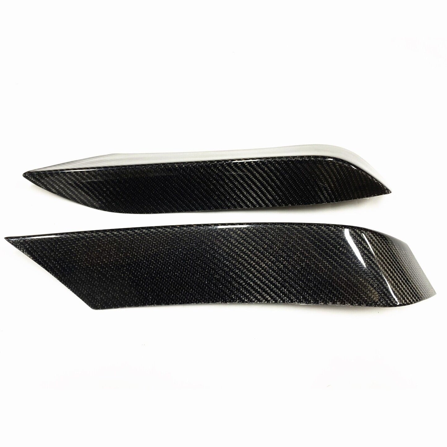 2x Carbon Front Bumper Side Splitter Fit fits BMW F80 M3 F82 F83 M4 2015-2020