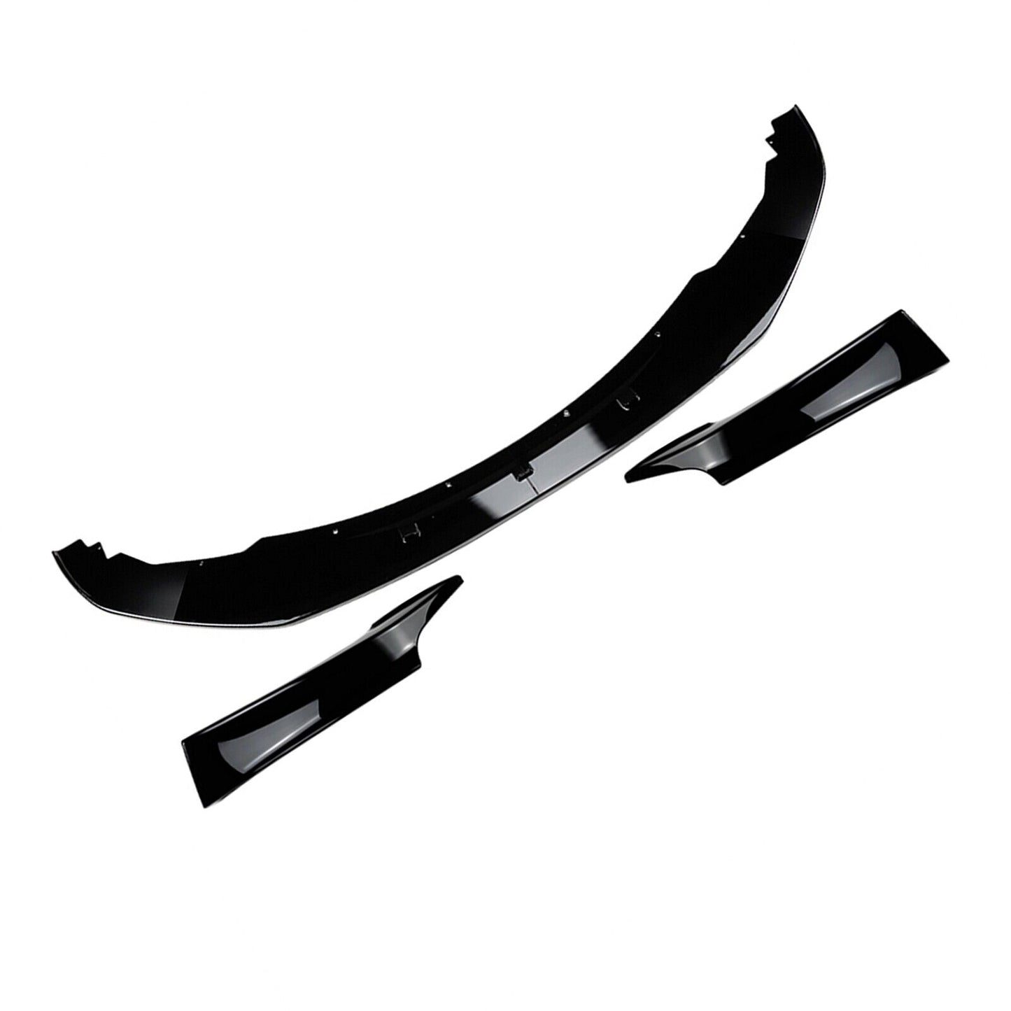 Black Front Bumper Spoiler Lip Side Cover fits BMW F20 F21 2011-2015 M Sport