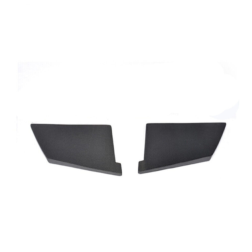 2pcs Black Corner Spats Cover Trims Side Splitter fits 2016 2017-2022 BMW F87 M2