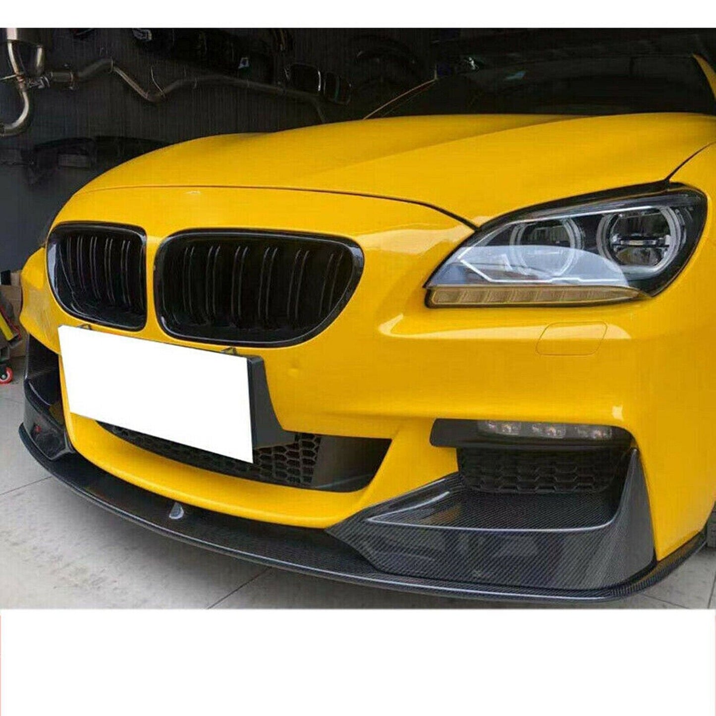 Carbon Fiber Front Bumper Side Air Vent Cover fits BMW 6 Series F06 M6 2012-2019