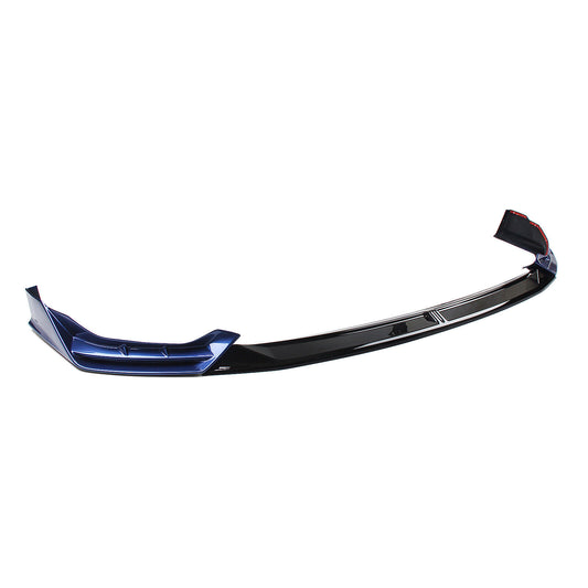 Front Bumper Spoiler Lip Kit Blue fits BMW G20 LCI Sport 2023-2024 AKASAKA