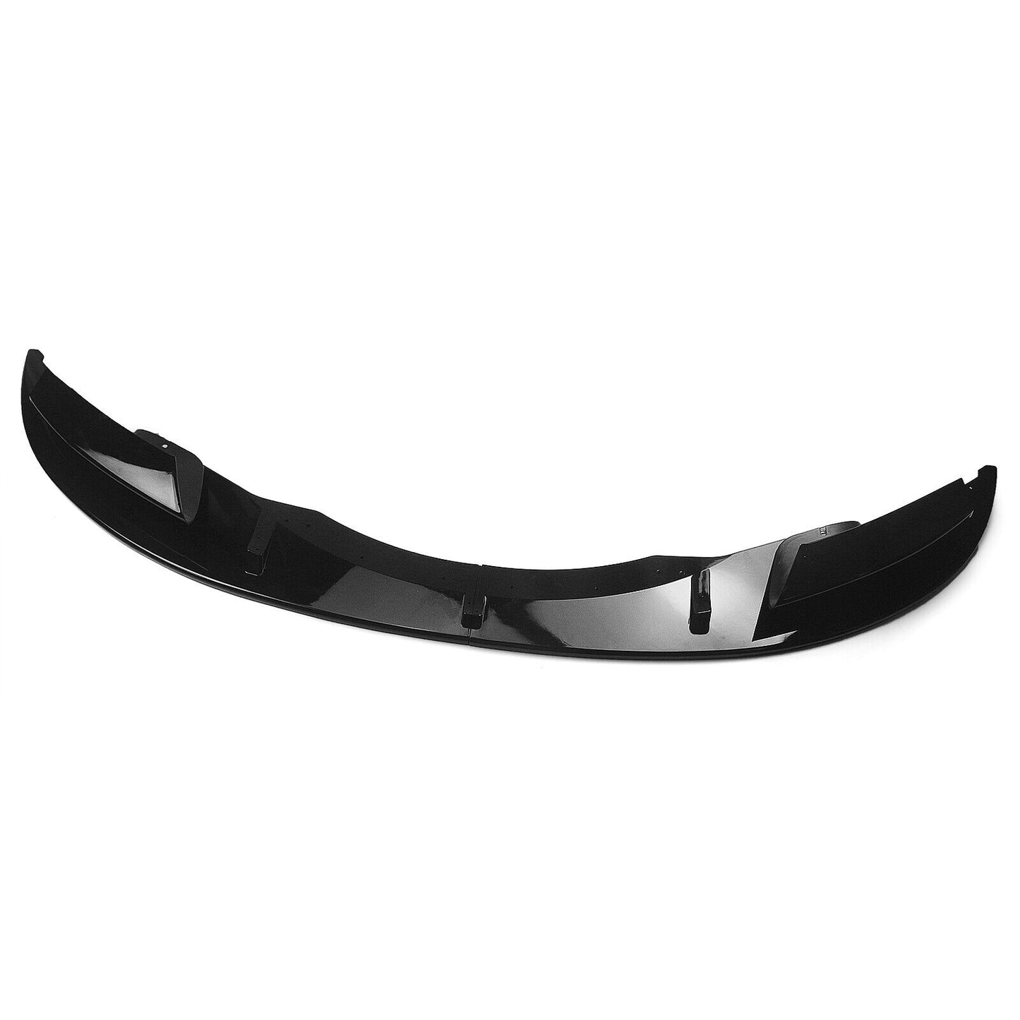 Gloss Black Front Bumper Spoiler Lip fits BMW E90 E92 M3 2008 2009 2010-2013