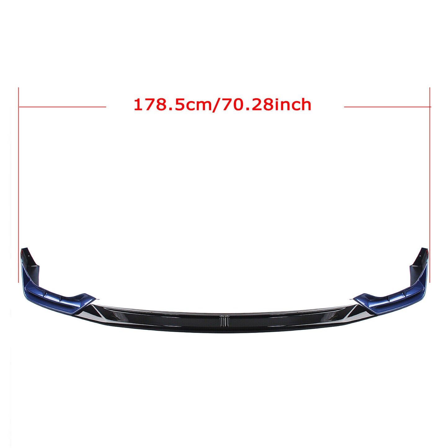 Front Bumper Spoiler Lip Kit Blue fits BMW G20 LCI Sport 2023-2024 AKASAKA