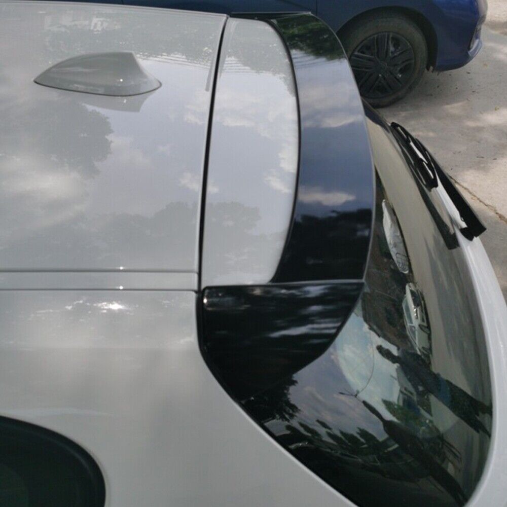 Rear Roof Trunk Spoiler Window Wing Lip ABS Black fits BMW 1-Series F20 Hatchback