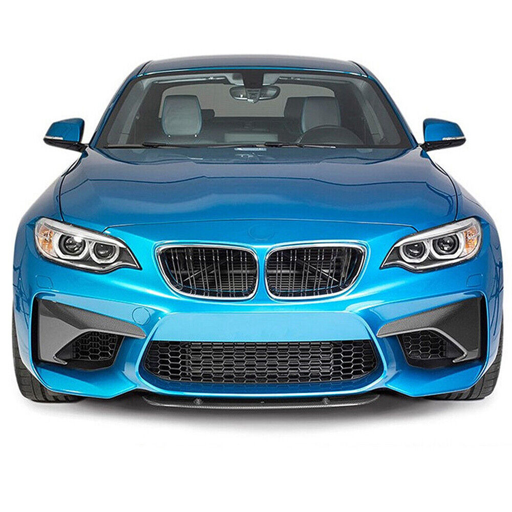 Front Side Spoiler Air Vent Cover fits BMW F87 M2 2016-2018 17 Carbon