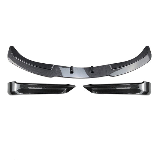 fits BMW 3 Series E90 E91 05-08 CB Style Front Bumper Spoiler Lip + Side Cover