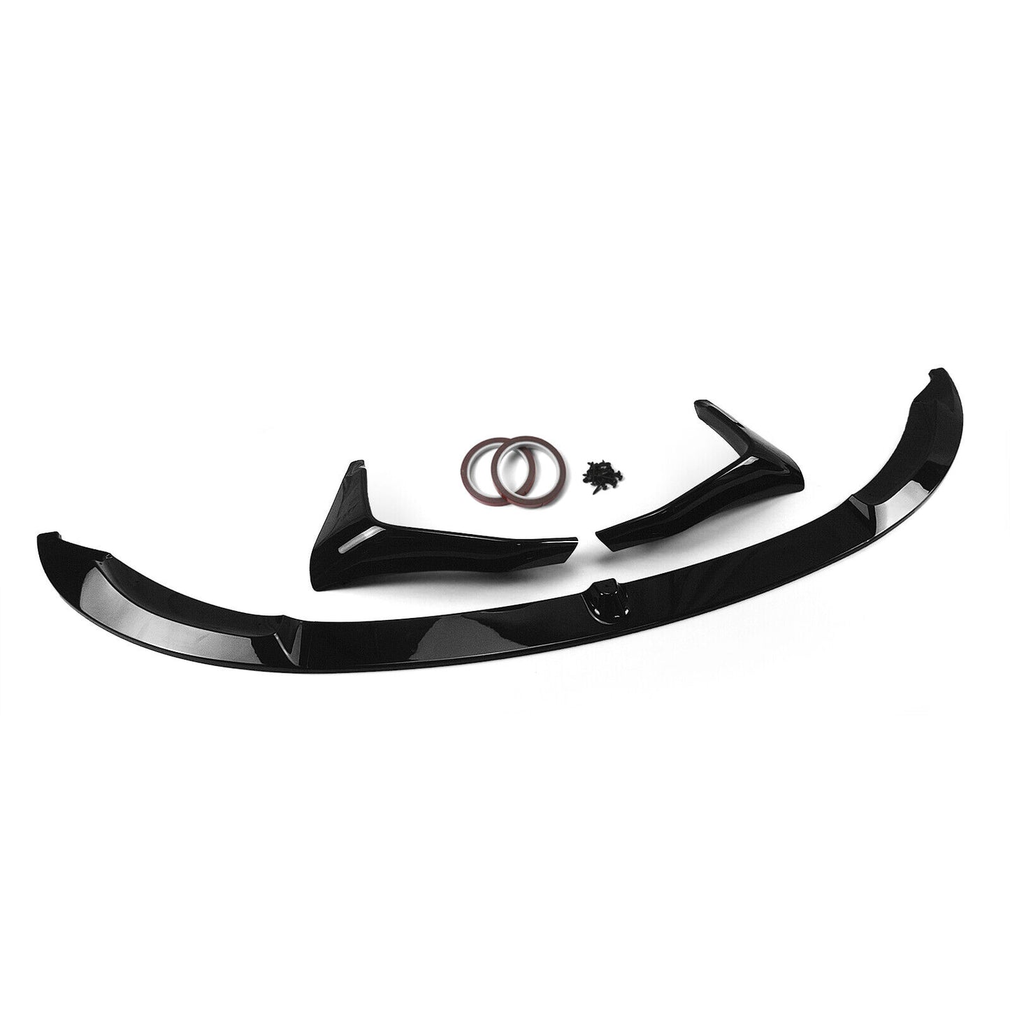 Gloss Black Front Bumper Spoiler Splitter Lip fits BMW F80 M3 F83 F82 M4 2015-20