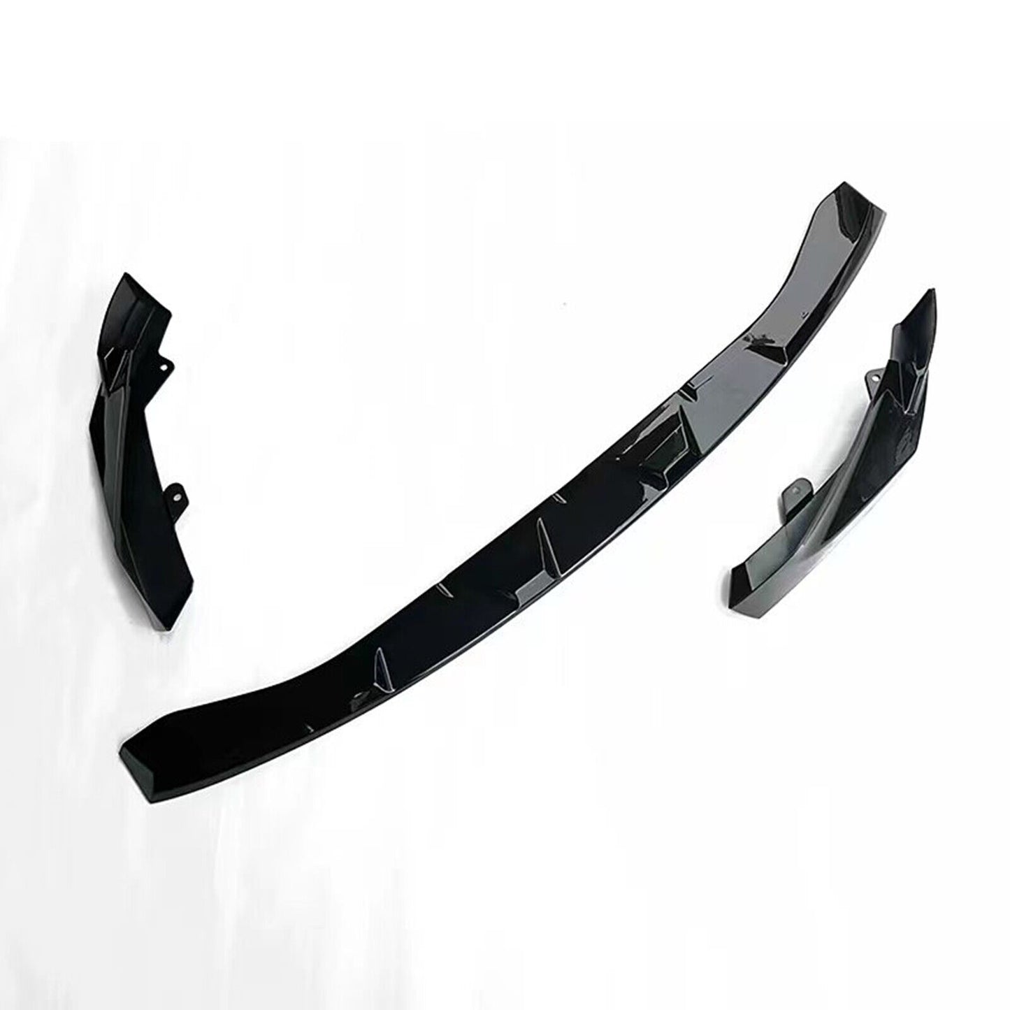 Front Bumper Spoiler Splitter Lip fits BMW G80 M3 G82 M4 2021-2024 Gloss Black