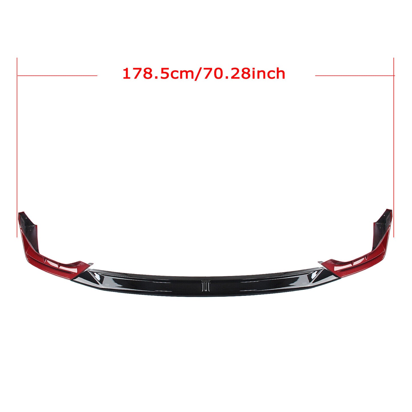 Front Bumper Spoiler Lip Kit Red fits BMW G20 LCI Sport 2023-2024 AKASAKA