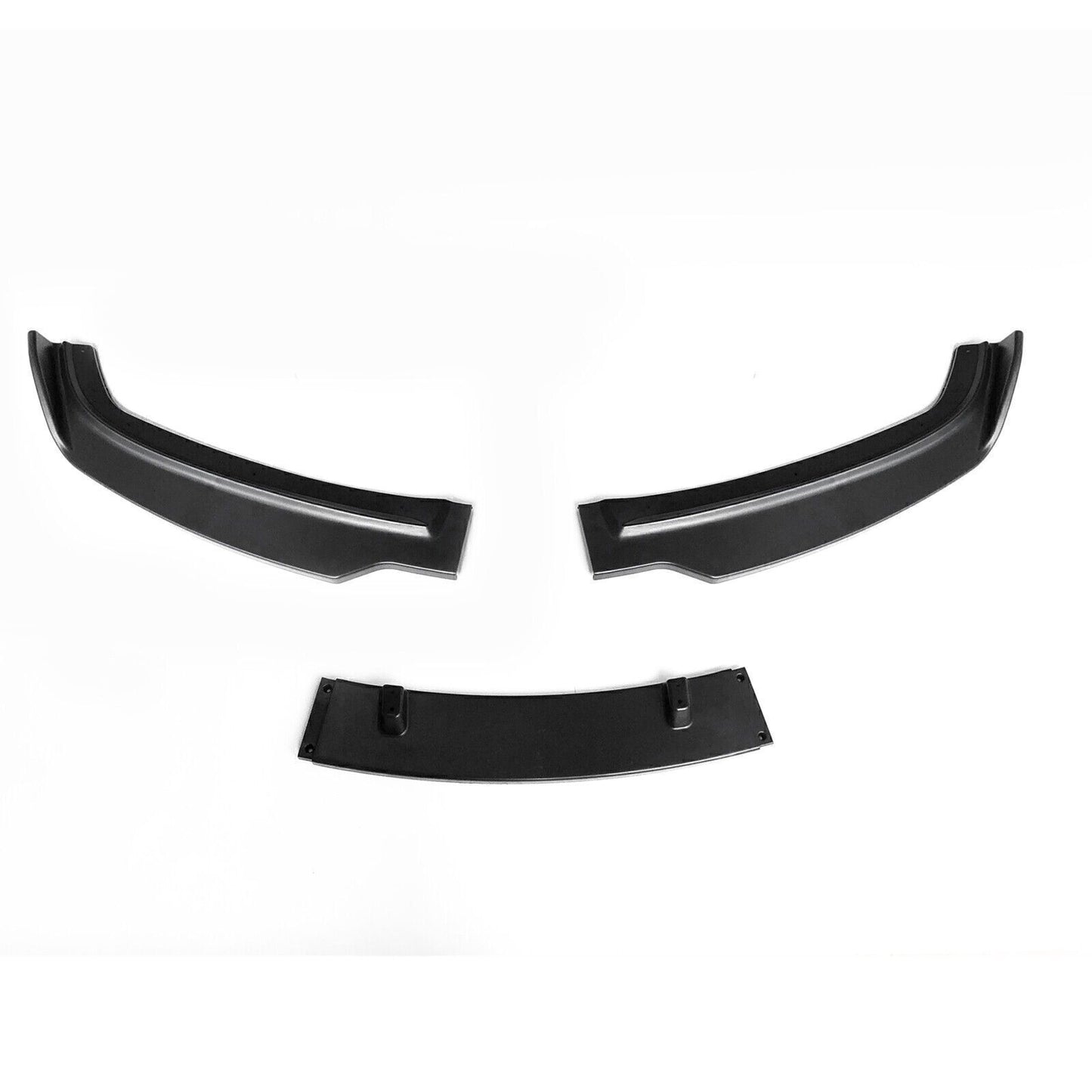 ABS Matte Black Front Bumper Spoiler Splitter fits BMW E90 2009-2012 3pcs