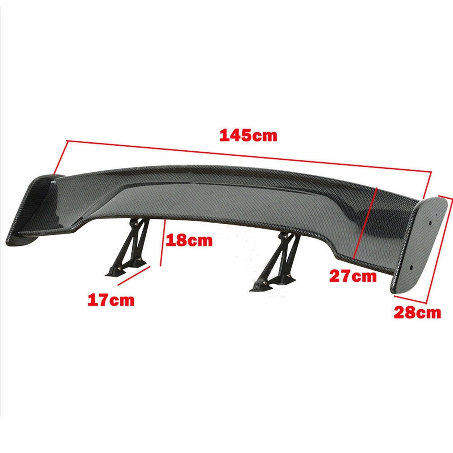 Rear Roof Spoiler Lip Wing Fit fits BMW F22 F80 F82 M2 M3 M4 Carbon Fiber