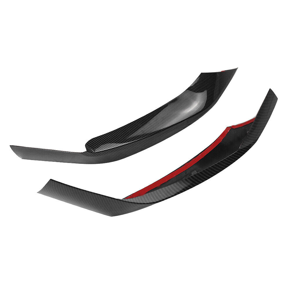 Front Bumper Spoiler Splitter Lip fits 17-20 BMW G30 M Tech M Sport Carbon Style