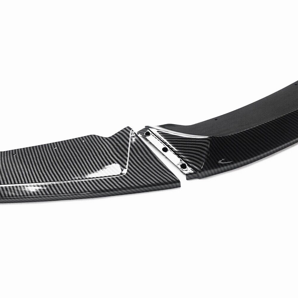 Carbon Fiber Look Front Bumper Splitter Lip fits BMW F87 M2 Competition 19 20 21