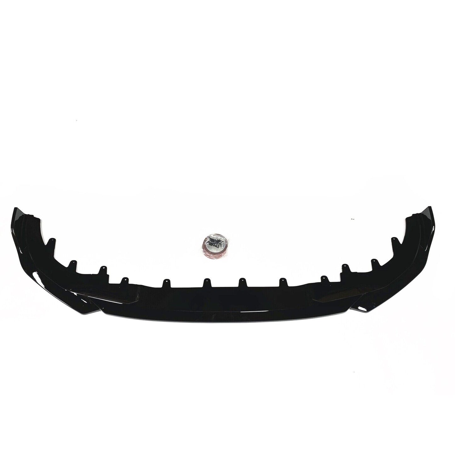 Gloss Black Front Bumper Spoiler Lip Splitter fits BMW 2 Series G42 2022-2024 NEW