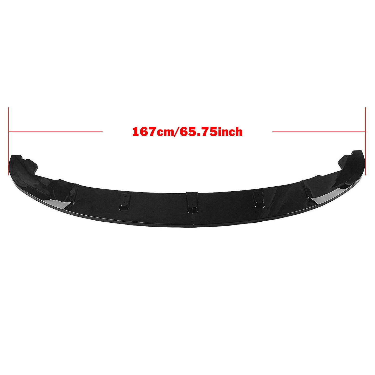 fits 2014 2015-2020 BMW F32 F33 F36 4 Series M Front Lip Spoiler Gloss Black