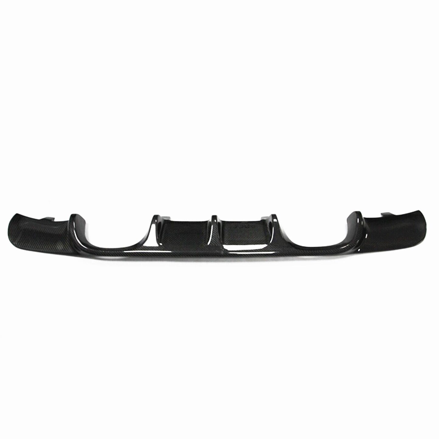 fits BMW E90 325i 335i M-Sport 09-12 M3 V Style Carbon Fiber Rear Bumper Diffuser